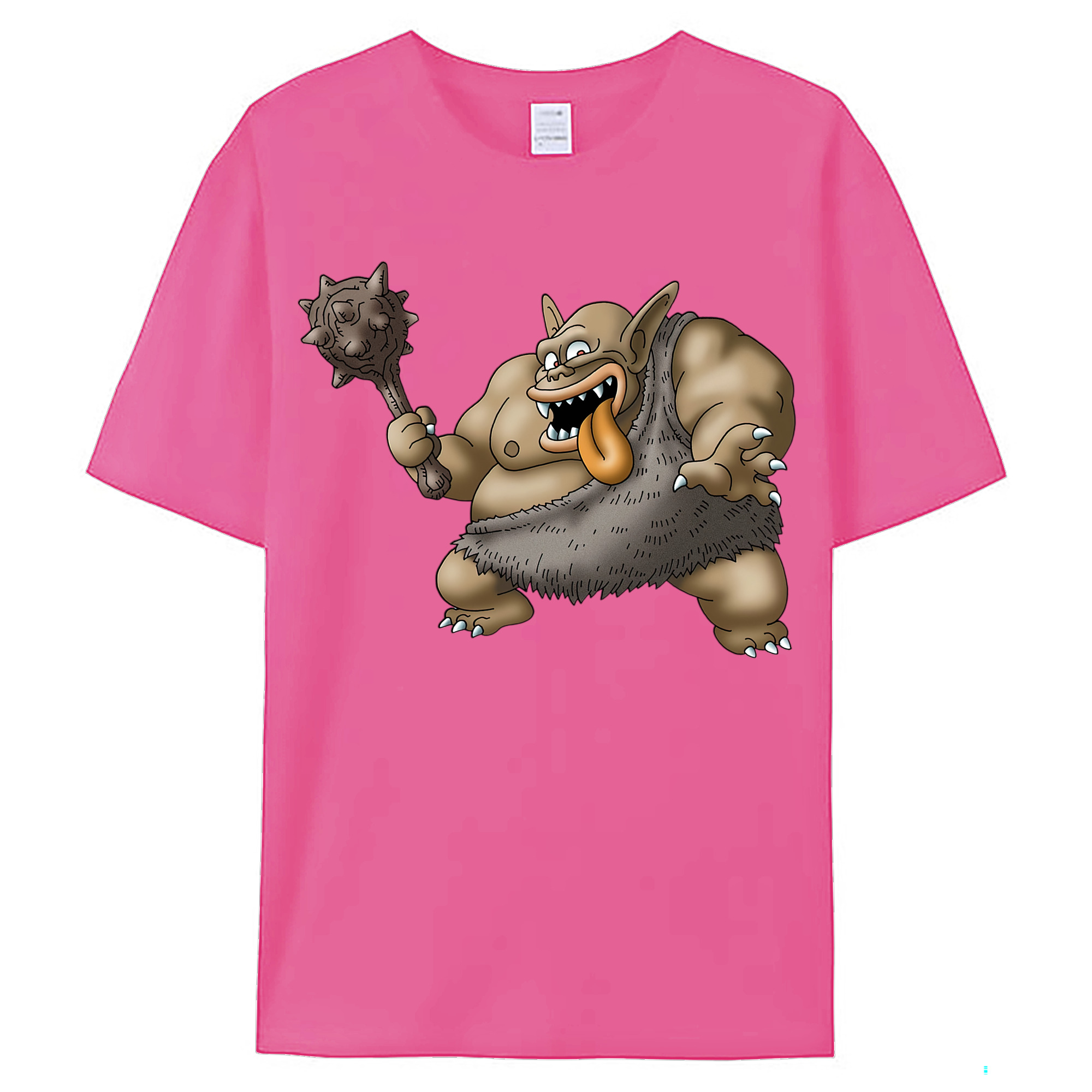 （画像用） ドラゴンクエスト Doragon Kuesuto Dragon Quest レディースカジュアルプリントTシャツ（綿100％）